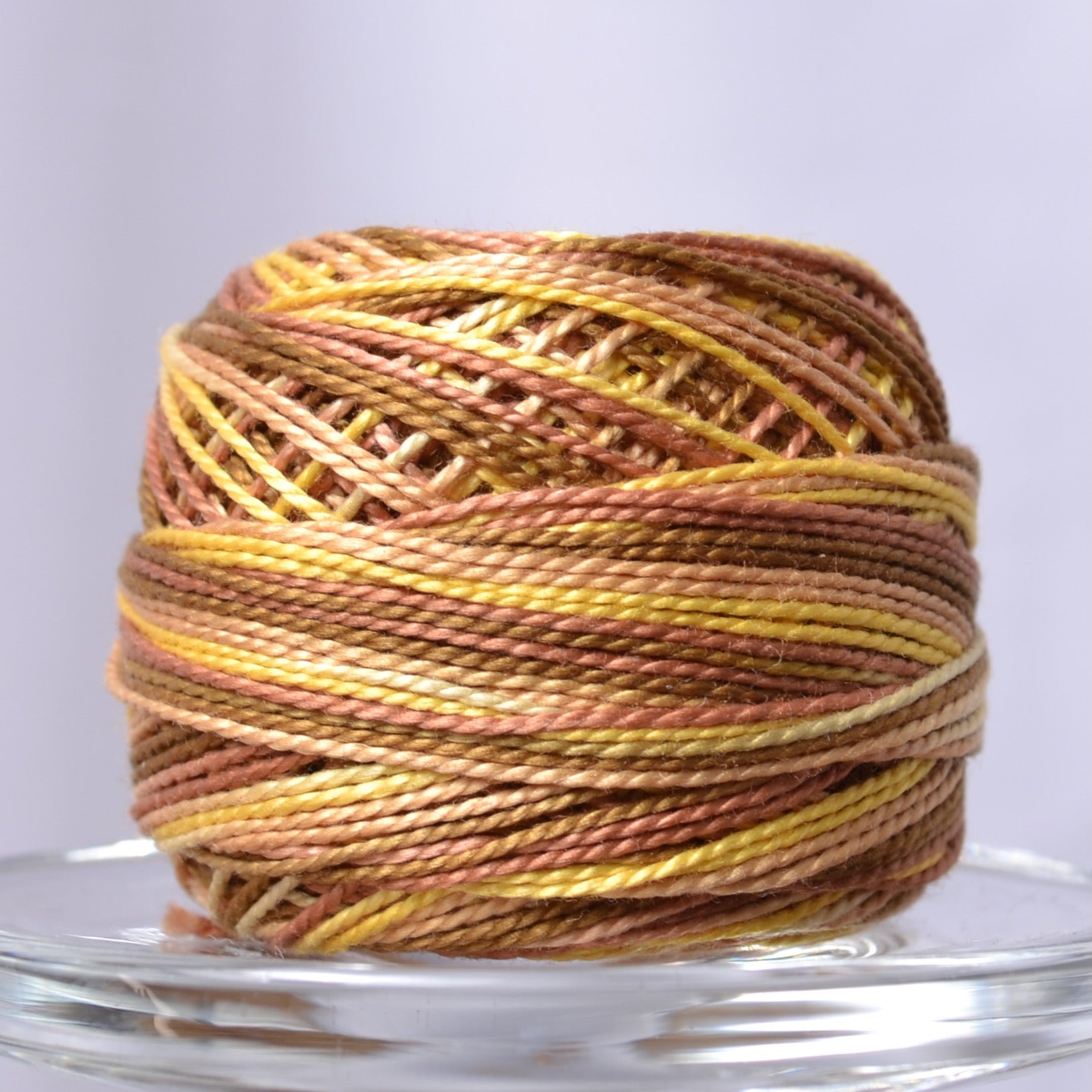 Valdani Variegated Hand Dyed Perle Cotton Thread, Backyard Honeycomb