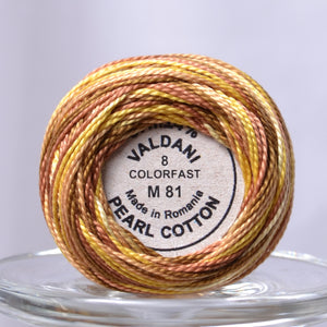 Valdani Variegated Hand Dyed Perle Cotton Thread