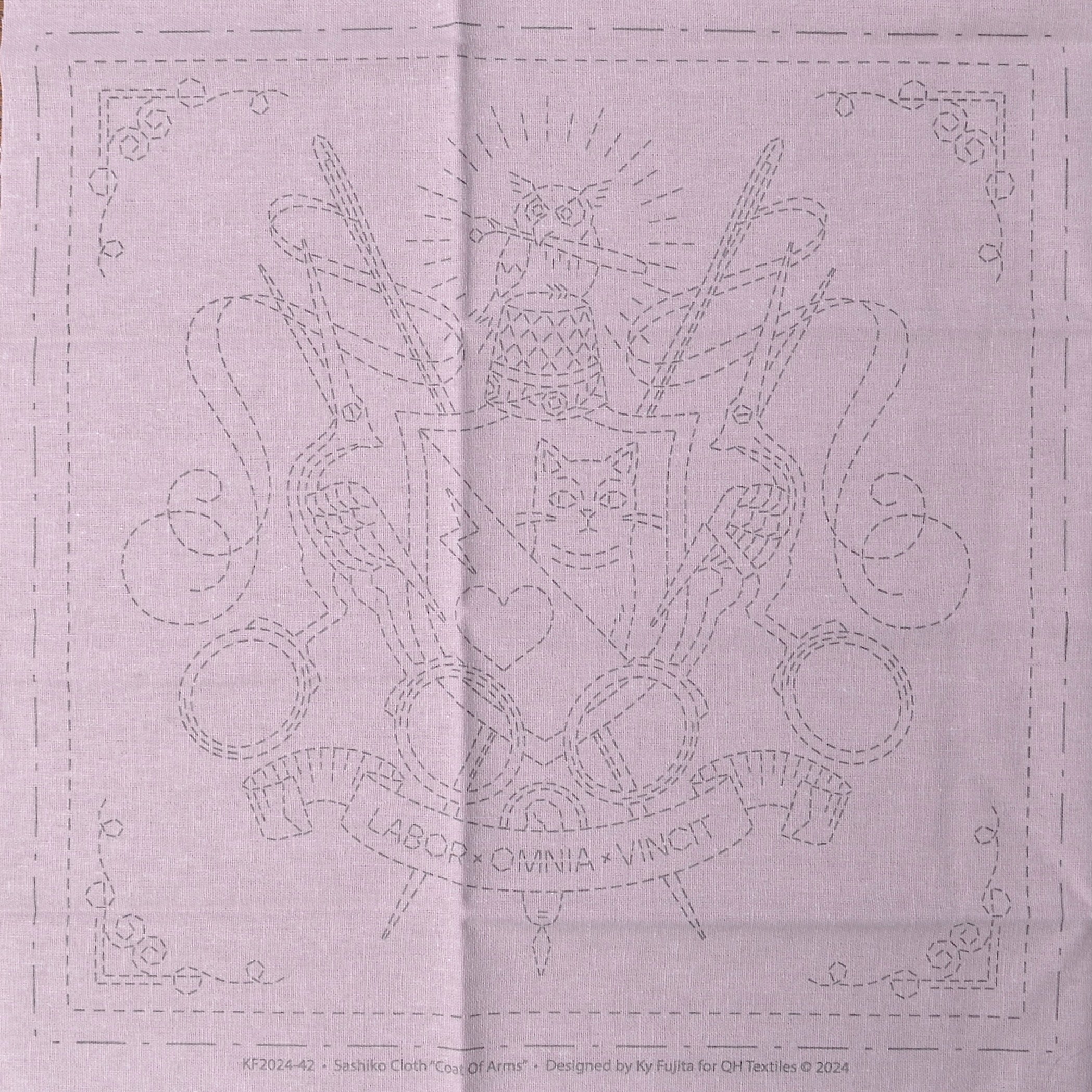 Sashiko Stitcher's Coat of Arms