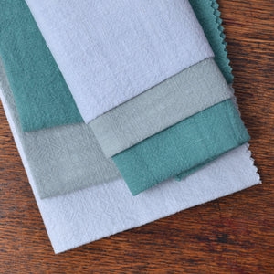 Ramie Fabric Pack- Blues