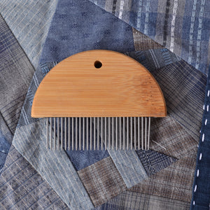 Back of Weaving Loom Comb for small hand looms and mending looms.