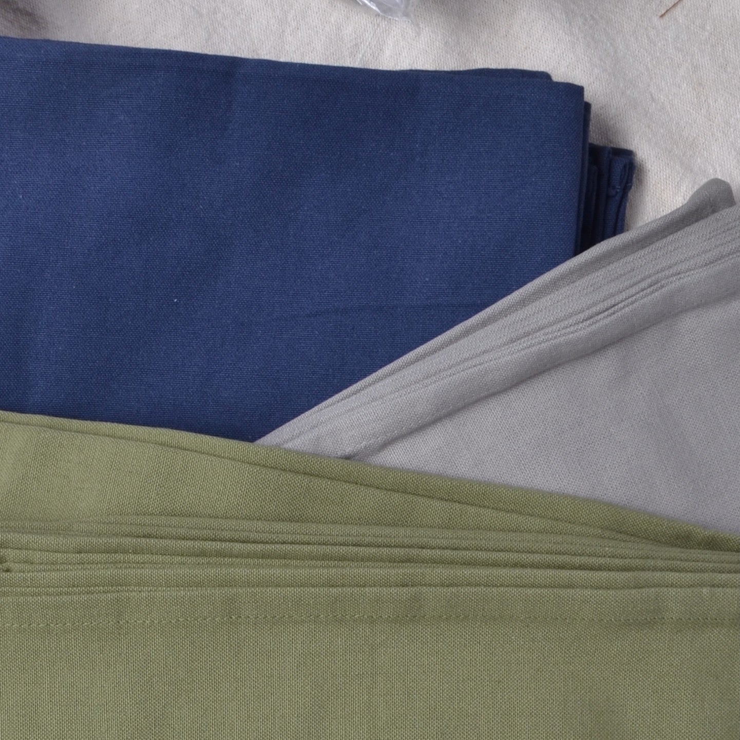kitchen towels for stitching, sashiko, applique