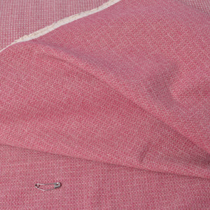 Dyed Yarn Cotton Fabric for Sewing & Quilting, Deep Rose Pink