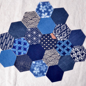 Hexagon Pack "Blue & White"