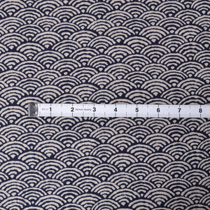  Japanese Wagara Fabric, Seigaiha Pattern