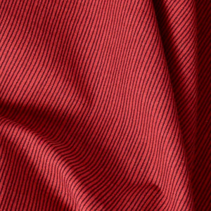 Japanese Wagara Sewing Fabric, Red Tate-jima