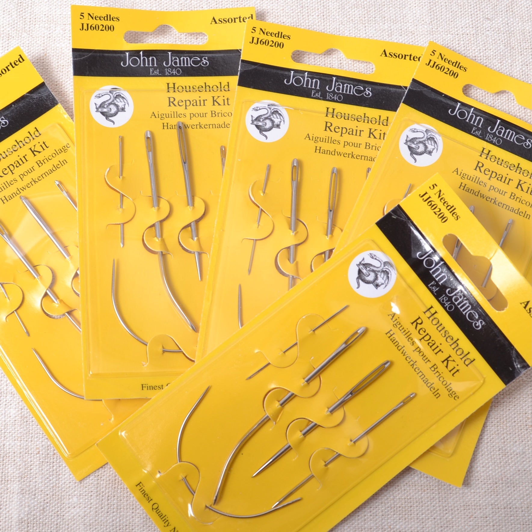 John James Household Repair Kit Needles