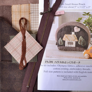 Little House Zip Pouch Kit