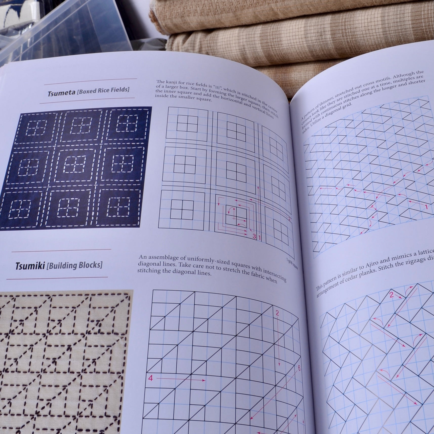 inside Essential Sashiko, Book by Boutique-Sha