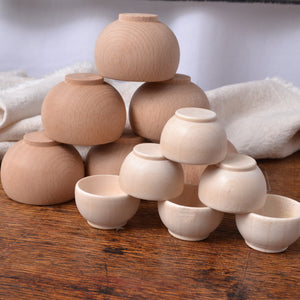 Wood Bowls for making Japanese pin cushion bowls