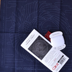 Sashiko Crane Crest Kit