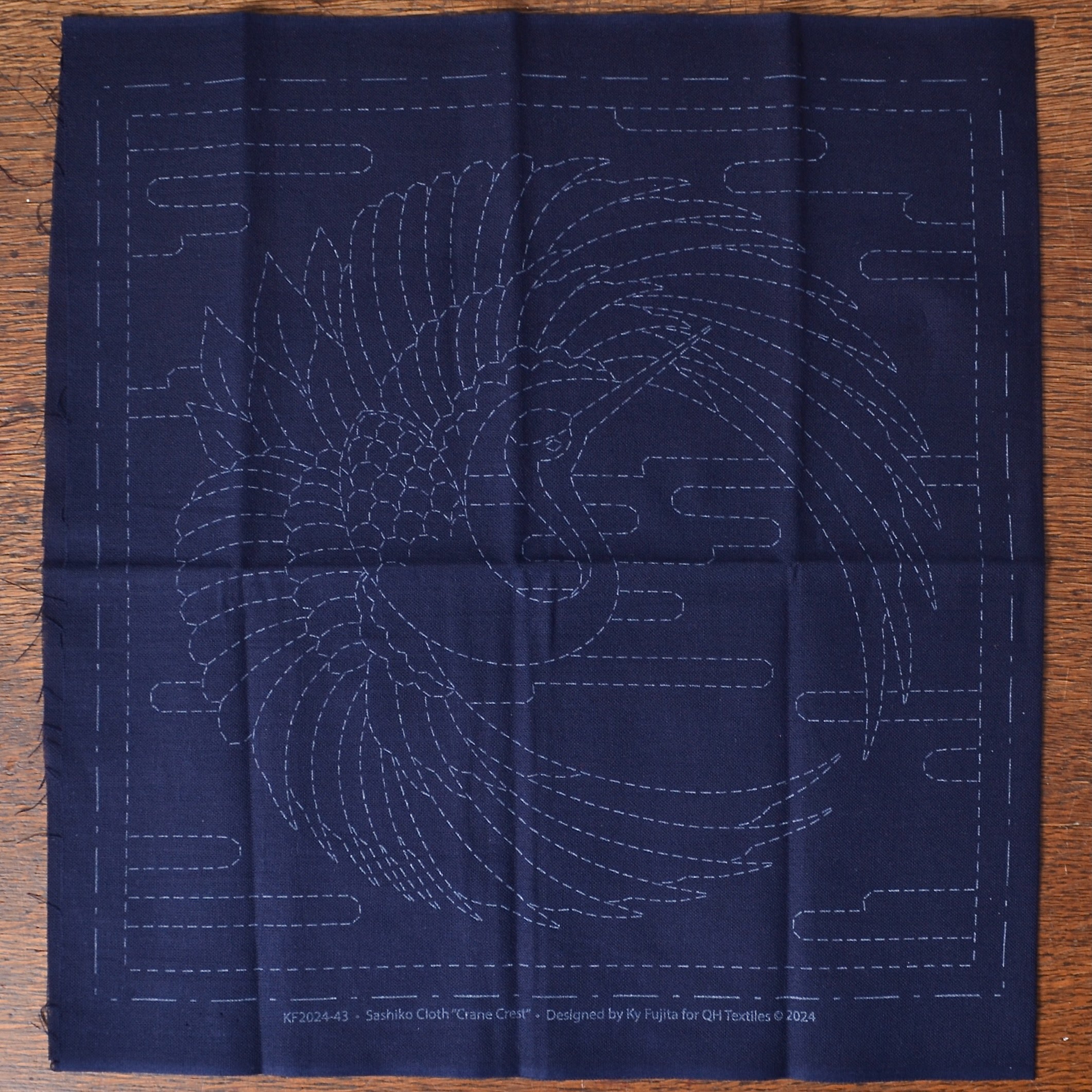 Sashiko Crane Crest Kit