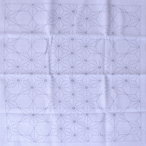 Sashiko Sampler "AAsanoha" (White)