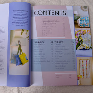 contents page Big Stitch Quilting Book