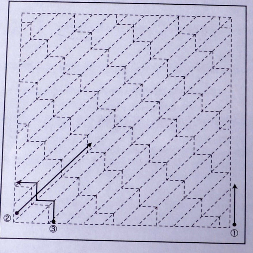 Olympus Sashiko Sampler, Yabane