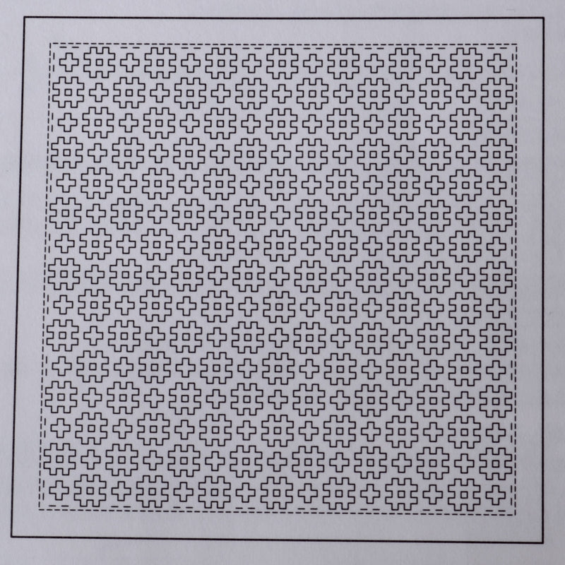 Hitomezashi (One Stitch Sashiko) - A Threaded Needle