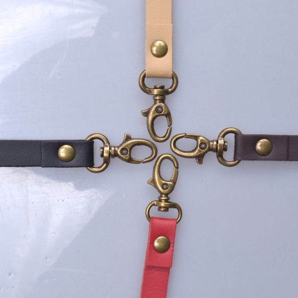 1pc 20cm Leather Wristlet Wrist Bag Strap Replacement Y8H3 