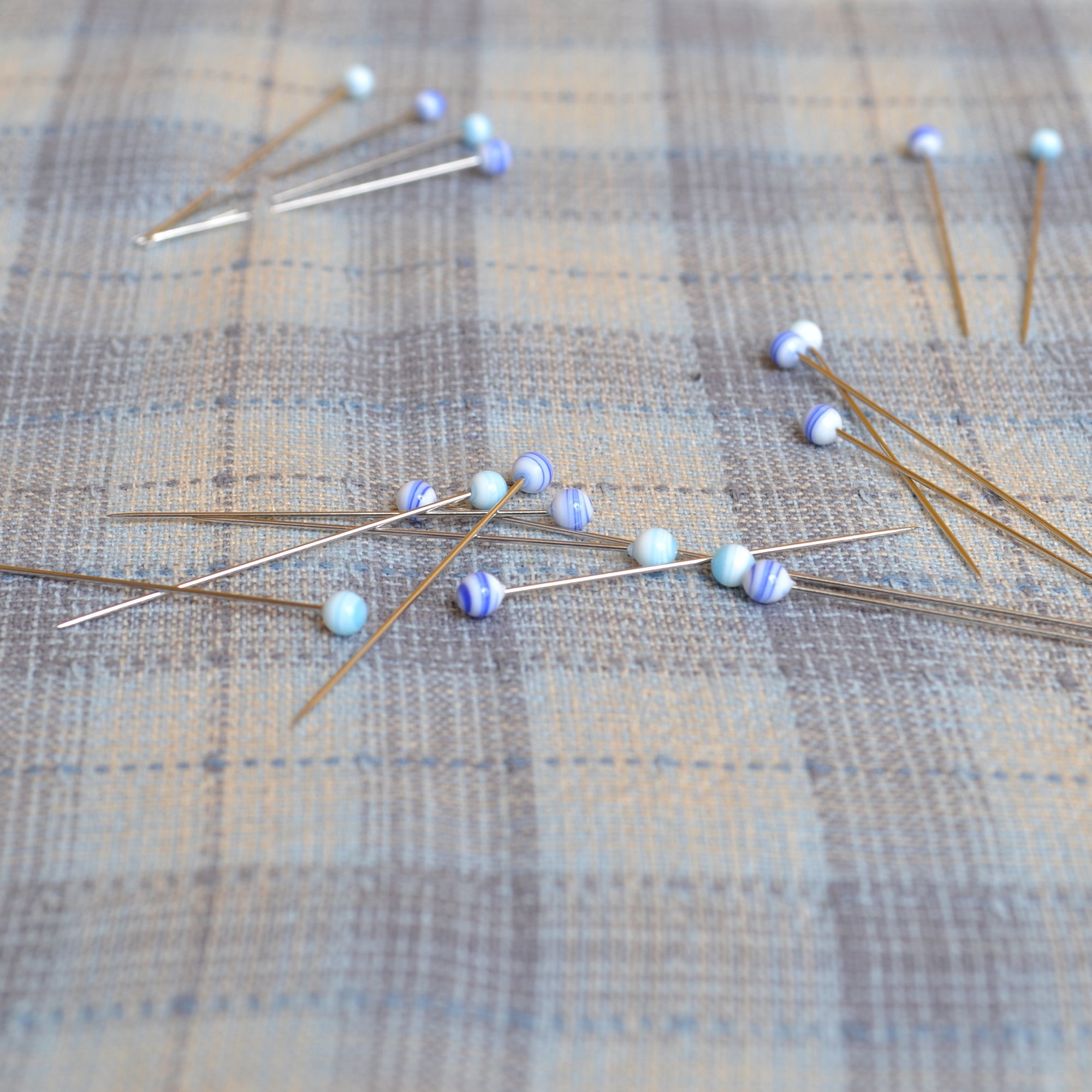 glass headed sewing pins — Blackbird Letterpress