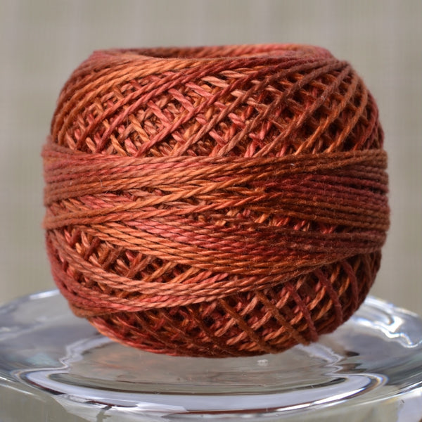 Valdani Variegated Hand Dyed Perle Cotton Thread, Rich Dark Brown - A  Threaded Needle