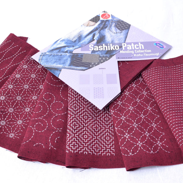 Japanese Kofu Tsumugi Sashiko fabric — YICRAFTS