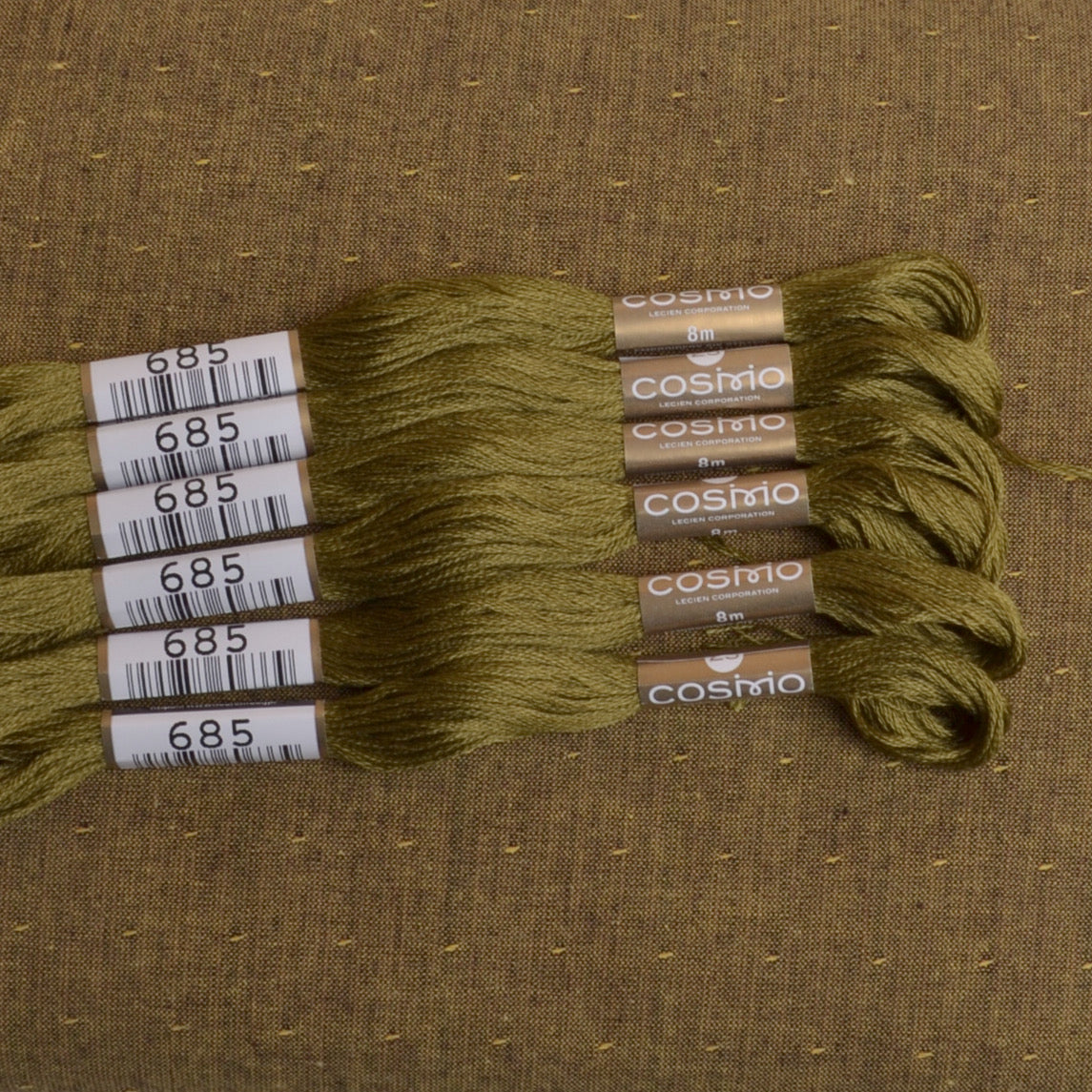 DMC 6 Strand Cotton Embroidery Floss / 125 Seafoam Green Variegated