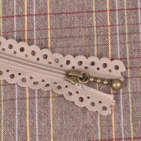 Lace Edge Zippers